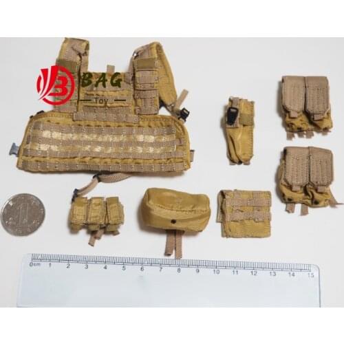 1/6 of the Action Figures Model DAMTOYS DAM78069 seal tactical vest