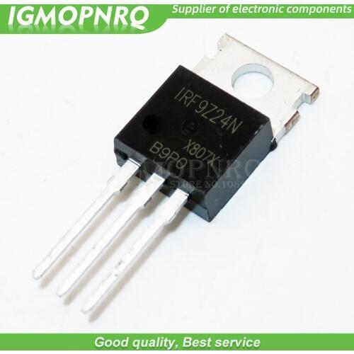 10pcs free shipping IRF9Z24N IRF9Z24 IRF9Z24NPBF MOSFET MOSFT PCh -55V -12A 175mOhm 12.7nC TO-220 new original