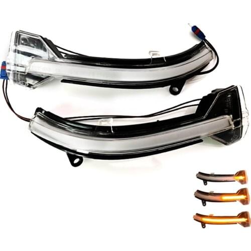 2 Pcs Dynamic Amber LED Turn Signal Mirror Light For BMW 5 Series F10 F11 GT F07 6 Series F12 F13 Gran Coupé F06 7 Series F01