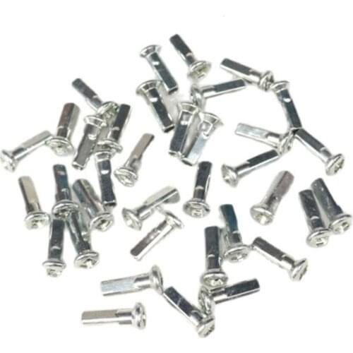 10K 36 Pcs Wheel Steel Spokes Nipples for Pit Bike Enduro Spokes Steel Wire Cap Hat for CRF KTM KXF YZF WR BSE