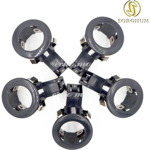 5PCS 89348-34020-C0 PDC Parking Sensor Retainer For 2007-2013 Toyota Tundra 89348-34020 Black 89348-71010