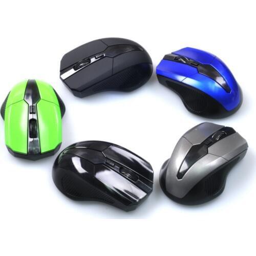 2.4G Wireless Bluetooth Mouse Optical Mice Game Mouse With USB Receiver For Laptop PC Computer Desktop Office Yw