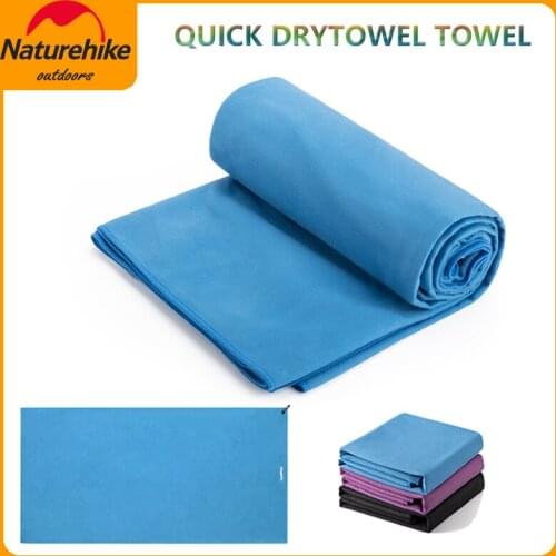 Naturehike Quick Drying Camping Towel Outdoor Ultralight Compact Microfiber Fast Drying Swimming Beach Towels for Sports Fitness