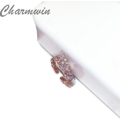 Charmwin Rings With Cubic Zirkonia For Women