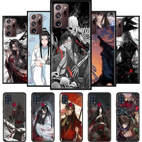 Anime Mo Dao Zu Shi Silicone Phone Case For Samsung 20 Ultra 10 Lite 8 9 Plus 5G M51 M31 F62 F22 F52 M42 5G M12 M32 M62 Cover