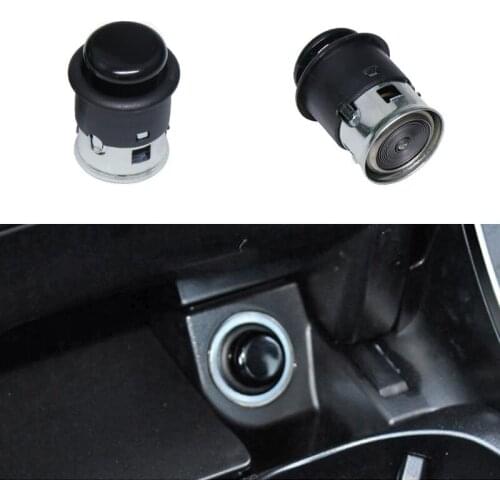 For Mercedes-Benz C E S GLK ML GL Class Black Car Cigarette Lighter Socket Car Accessories Automotive Interior