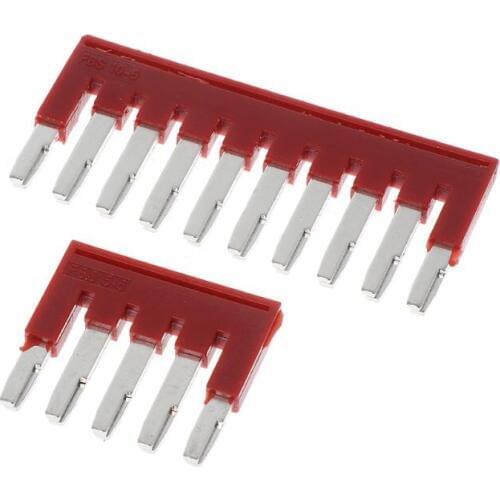 FBS10-5/FBS4-5/FBS5-5/FBS2-5/FBS3-5 Spring 2.5-3L DIN Rail Terminal Blocks 2-5 Plug-In Bridge For ST2.5 STTB Amphenol Connector
