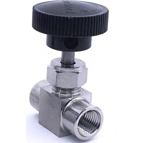 1/2" BSP female thread 304 stainless steel needle valve shutoff valve use in Water Gas Oil