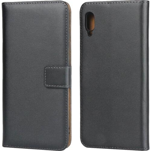 Leather Case Wallet Flip Cover Case Fitted Case for Huawei Y6 Pro 2019 holster protective phone shell retro business GG