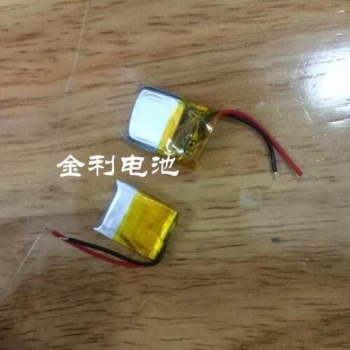 3.7V polymer lithium battery, 301012 30MAH electronic watch, reading pen, small toy, Bluetooth LED lamp