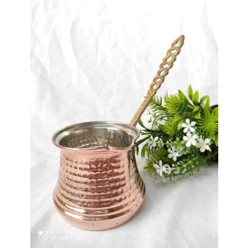Milk Pot Copper Small Size Turkish Handmade