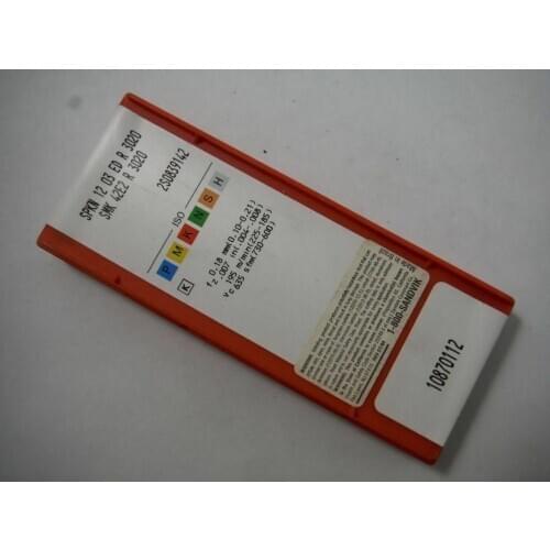 ORIGINAL 10PCS CARBIDE INSERT SPKN 1203 ED R 3020