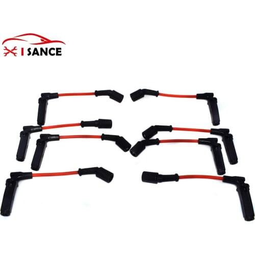 Ignition Spark Plug Wire Cable For Chevrolet Corvette Avalanche Silverado SuburbanTrailblazer Cadillac Escalade 6718161,89018058