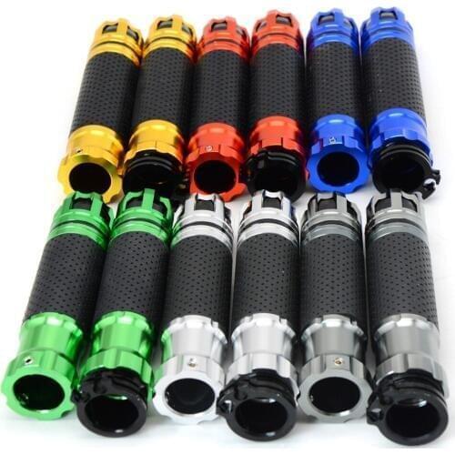 FOR 7/8" 22MM Handlebar Grips Handle Bar End Skid Hand Grip Universal Motorcycle For Ducati 999 749 1198/S/R 1098 848 S4RS