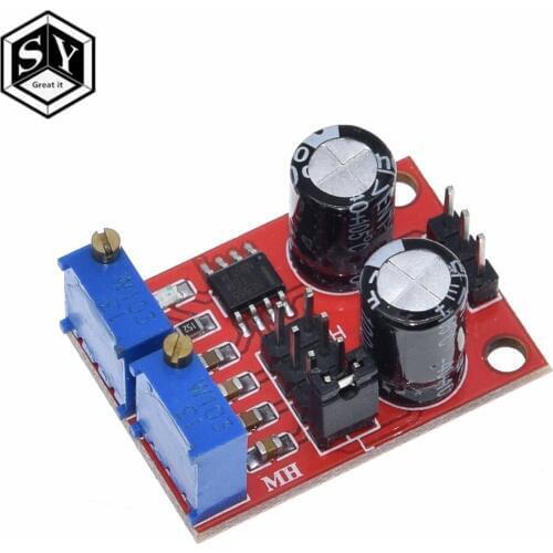 GREAT IT 1PCS NE555 Pulse Frequency Duty Cycle Adjustable Module Square Wave Signal Generator