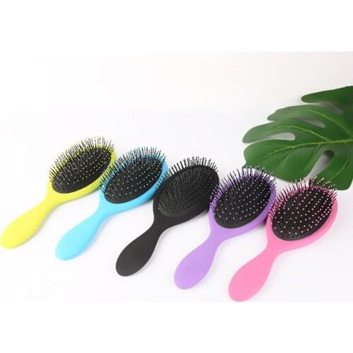 Women Detangle Hair Brush Salon Hairstyles Comb Wet Dry Scalp Massage Brushes High Temperature Resistant Hair Styling Wet Comb