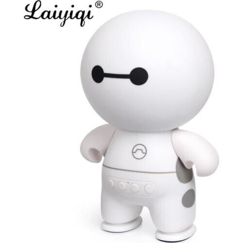 Laiyiqi Mini bluetooth speaker BT cute reindeer portable Mic TF Handsfree call cartoon kid Christmas gift caixa de som portatil