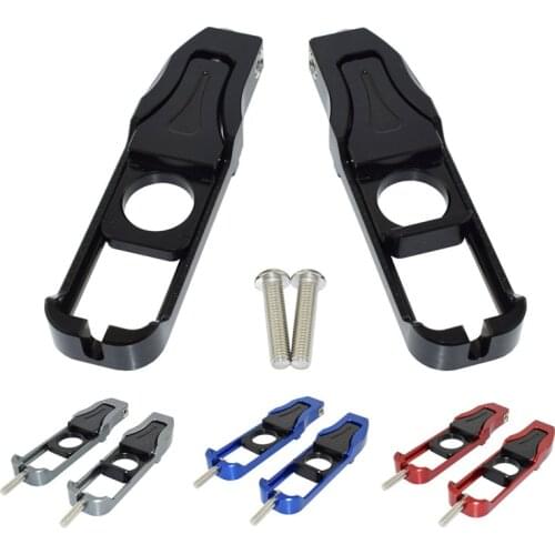 Motorbike For Yamaha YZF R6 2017 2018 2019 2020 Left & Right Chain Adjusters Tensioners Catena