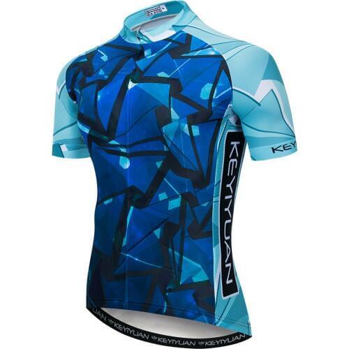 2020 cycling jersey Men Bike jersey Pro MTB Shirt Maillot Ropa Ciclismo Top Racing Bicycle mountain road cycle top summer blue