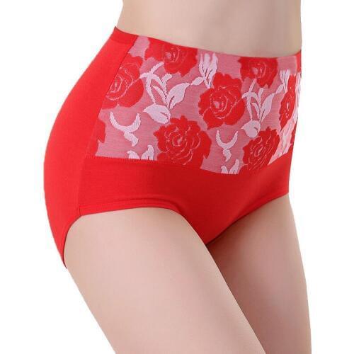 New Panties Womens Underwear Seamless Floral Briefs Plus Size Cotton Underpants Calcinhas Girls High Rise Sexy Panty Lingeries