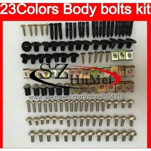 Fairing bolts full screw kit For HONDA CBR250R 11 12 13 11-13 MC41 CBR250 R CBR 250R 2011 2012 2013 Windscreen bolt screws Nuts