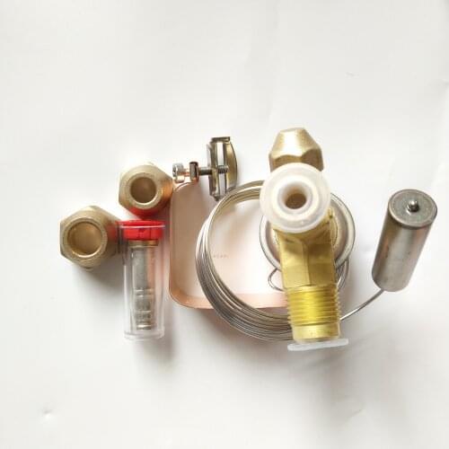 Ice Maker Danfoss Expansion Valve 404/R22 Refrigerant No. 1 No. 2 No. 3 Spool Ice Maker Universal Expansion Valve