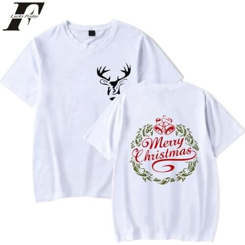 LUCKYFRIDAYF harajuku christmas tshirt men cotton Short Sleeve T-shirt Summer T-shirt 2018 Casual Clothes Plus Size 4XL