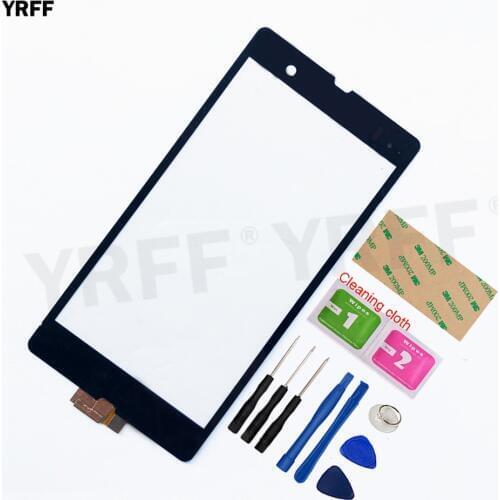 Touchscreen For Sony Xperia Z C6602 L36H C6603 Touch Screen Digitizer r Sensor Glass Panel Assembly Replacement