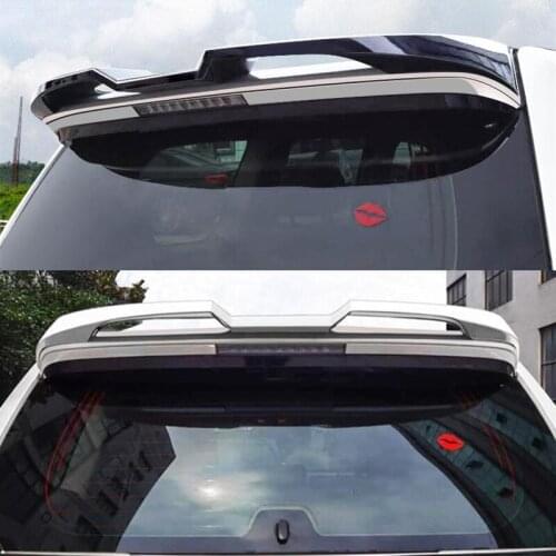 CEYUSOT FOR Toyota Land Cruiser Prado Roof Spoiler Wing Accessories 2010-2020 Car Trunk Black White Spoiler ABS Plastic GT Style