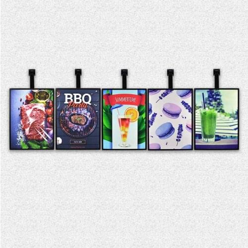 Ice cream advertising light led poster framerestaurant advertising material