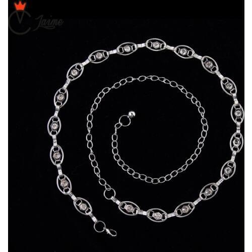 Women Belly Dance Accessories Rhinestone Waists Belt for Dance Belly Chain Jewelry Body Chain