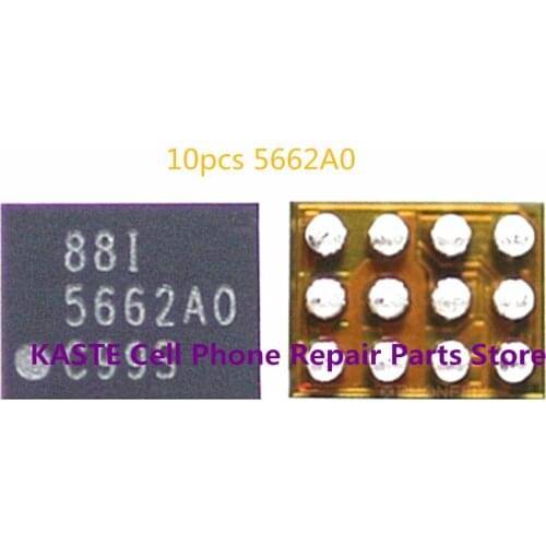 10pcs 5662A0 For iPhon XS/XS MAX/XR U4201 U4100 Camera Flash Driver IC Flashlight Chip Lamp Signal Contol 566A0 12pins