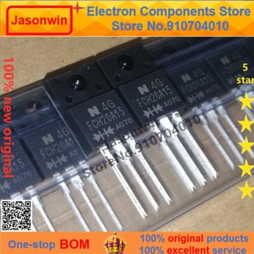 100% nuevo 50 unids/lote original diode FCH20A15 150V 20A TO-220F Transistor