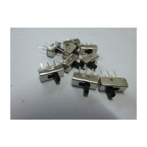 20 Pcs Interruptor auf-off mini Rutsche Schalter SS12D00 SS12D00G3 3pin 1P2T 2 Position Hohe qualität kippschalter Griff länge