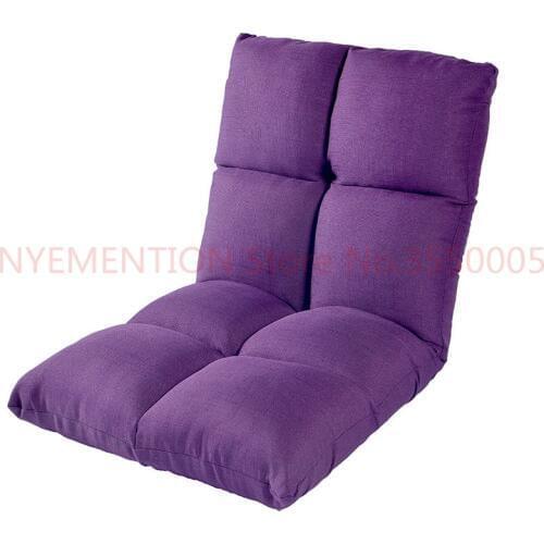 Folding 8 Grids Lazy Sofa Washable Couch Adjustable Sleeping Bed Thick High-elastic Sponge Soft Chair With Invisible zipper 5pcs
