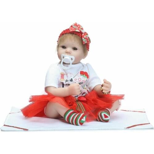 50cm Silicone Vinyl Baby Reborn Dolls Chucky Handmade Kids Princess Toys Children Bonecas Bebe Doll Reborn Baby Doll