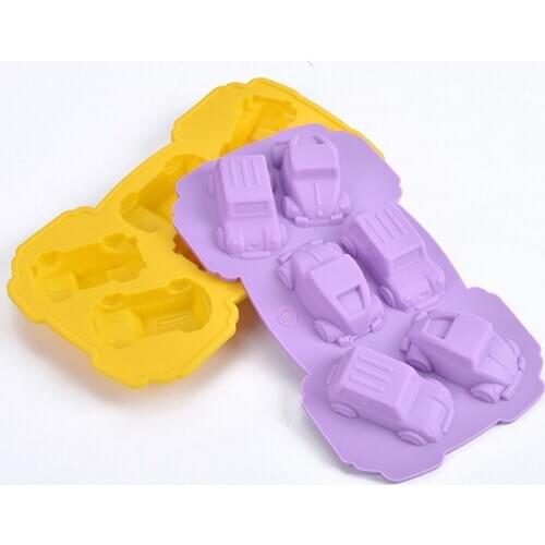 Car Silicone Mold Fondant Cake Chocolate Decorating Baking Tools Mould Soap Mold