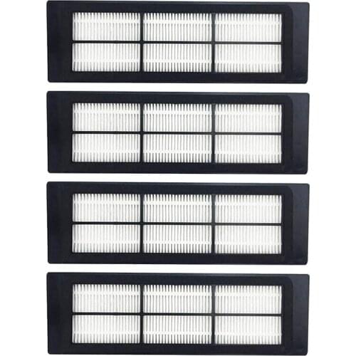4 Pack Advanced Filter Kit for Xiaomi Roborock S5 MAX S6 MaxV S60 S65 T6 Vacuum Cleaner