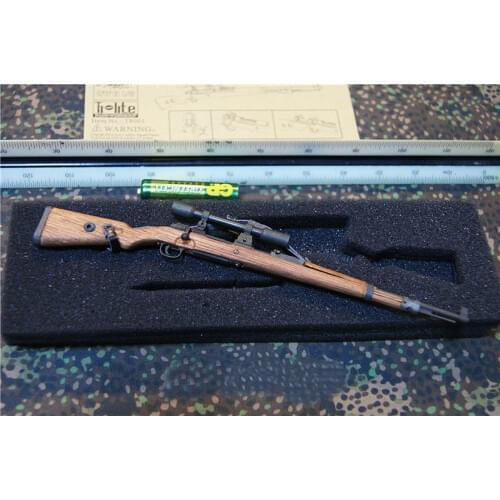 1:6 soldiers paradise, titanium 98Kar block version, all metal solid wood, miniature gun model, collectibles, souvenirs, gifts