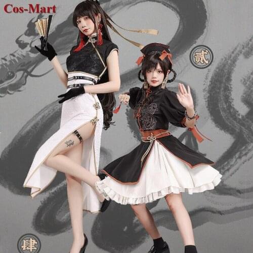 Kung Fu Girl Two/Four Cosplay Costume High Quality Chinese Style Elegant Cheongsam Female Activity Party Role Play Clothing S-L