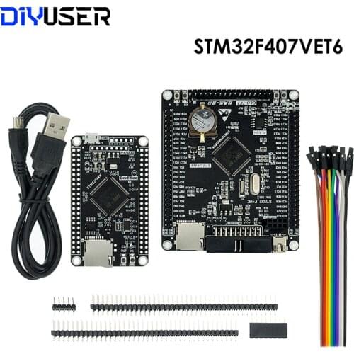 STM32F407VET6 Development Board 512K/1024K STM32 System Core Board mini Development Board F407 Single-Chip Learning Board