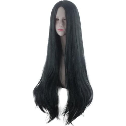 Korekiyo Shinguji Dark Green Color Wig Danganronpa: Trigger Happy Havoc Cosplay Long Wig Hair Synthetic Cosplay Wig 100cm