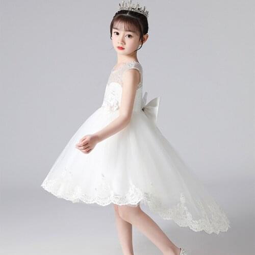 Girl Dress White Baby Girl Clothes Childrens Wear Kids Clothes Summer Womens Clothes Children Baby Clothes