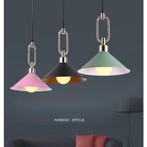 Pendant Lights Nordic Style hanging lighting Restaurant Cafe Bedroom Ketchen Study Room Lamps Modern Living Room Chandelier