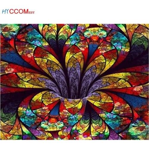 Full Diamond 5D DIY Diamond Painting colorful flower diamond Embroidery Cross Stitch Rhinestone Mosaic Painting