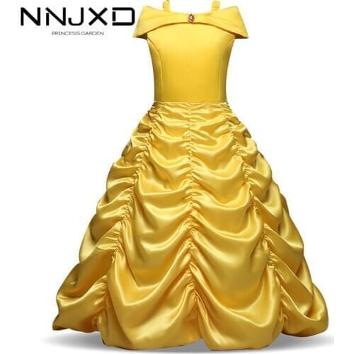 4 7 8 9 10 Years Girl Princess Dresses Ball Gown Cosplay Clothing Children Birthday Party Halloween Costumes