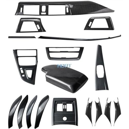 For BMW 3 series 2019 2020 2021 Car Central Control Accessories ABS Interior Moulding Garnish Decoration Protection Sticke