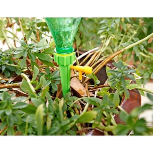 5pcs/Lot Self Automatic Irrigation System Watering Adjustable Stakes Device Automatic Watering Spikes Waterer Indoor Household