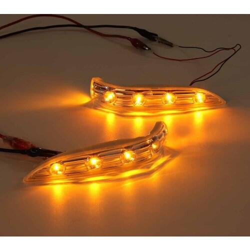 For Hyundai Tucson IX35 2010 2011 2012 2013 2014 Side Lamp Rearview Mirror LED Amber Turn Signal Light Indicator Light Lamp
