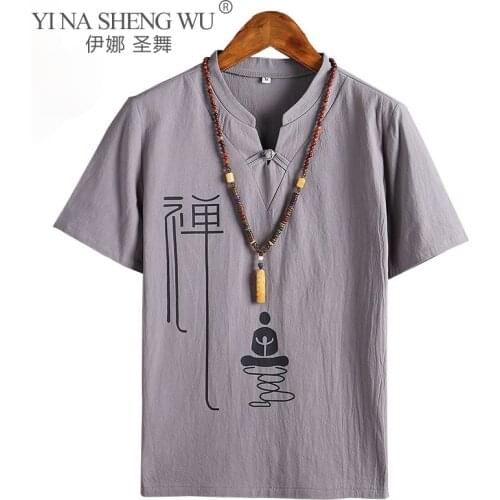 New Kimono Japanese Men Short-Sleeve Shirt V-Neck T-Shirt Japan Harajuku Style Asian Clothing Male Yukata Haori Cardigan Costume